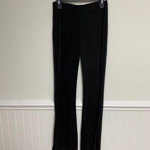 Papaya Women’s Black wide leg pants size large